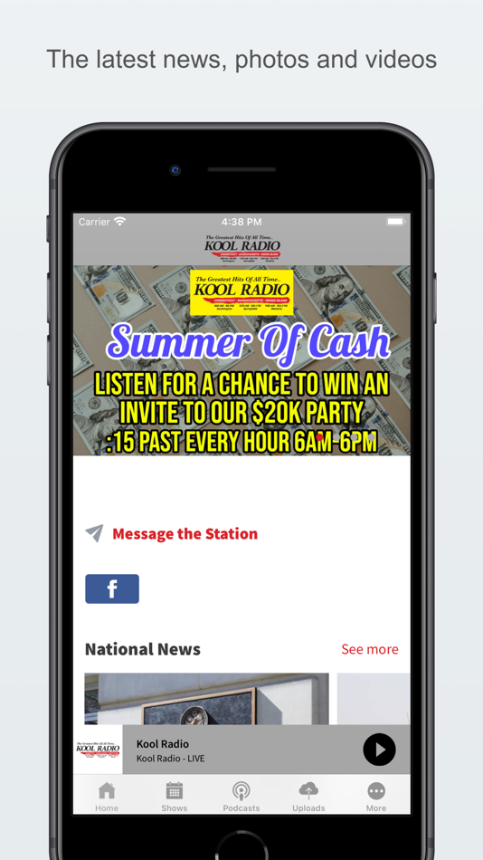 #1. Kool Radio (iOS) 由: Full Power Radio, Inc