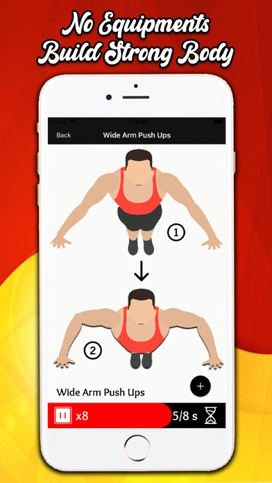 Full Bodyweight Workout Plan Screenshot