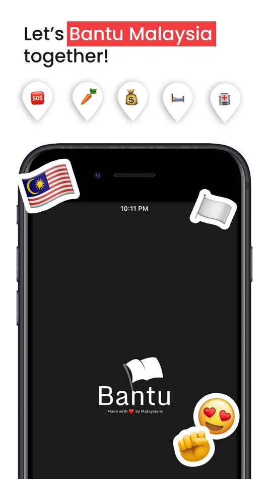 #3. Bantu App (iOS) By: Mohammad Hasif Afiq