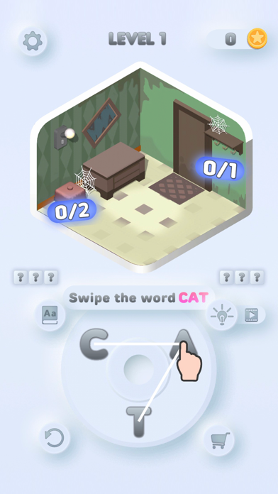 Redesign Home - Word Puzzle Screenshot