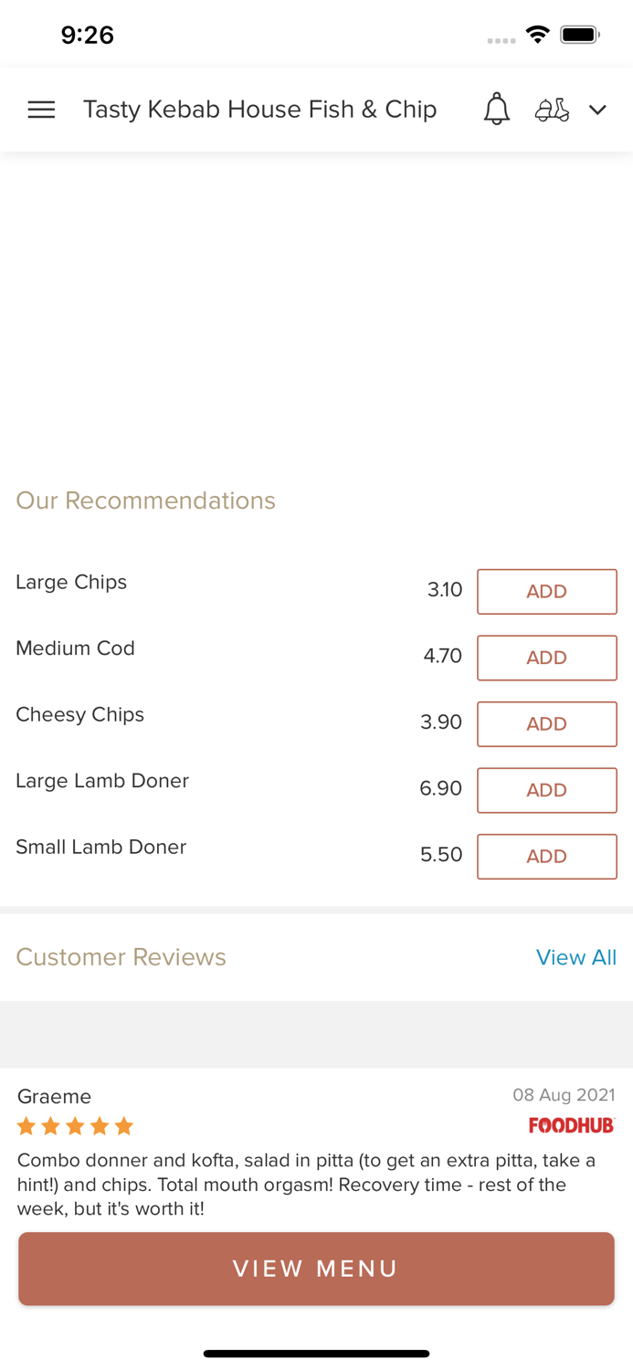 Tasty Kebab House Fish and Chip