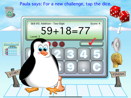 Screenshot #6 pour Pete the Penguin's Math Game