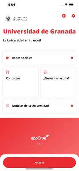 Game screenshot UGR App Universidad de Granada mod apk