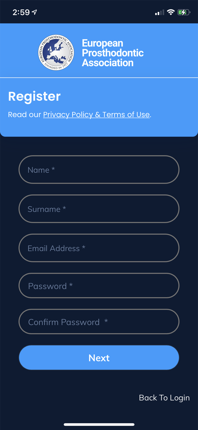 European Prosthodontic App