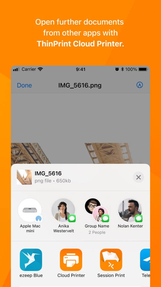 #4. ThinPrint Cloud Printer (iOS) 由: Cortado Holding AG