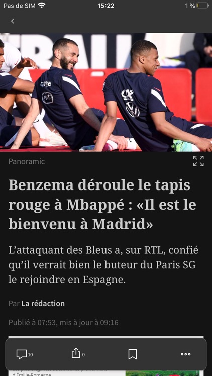 Le Figaro Sport: info résultat screenshot-3