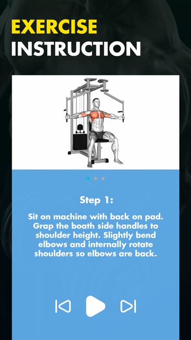 Gym Workout My Fitness Planner Screenshot