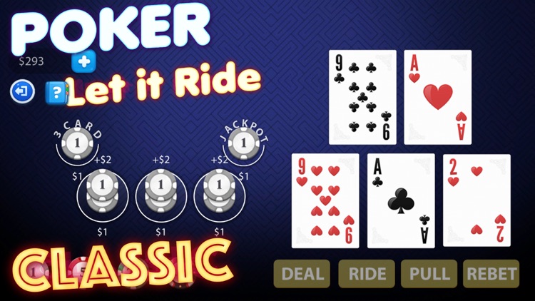 Let it Ride Poker Classic screenshot-3