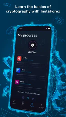 Game screenshot CryptoLearn - InstaForex hack
