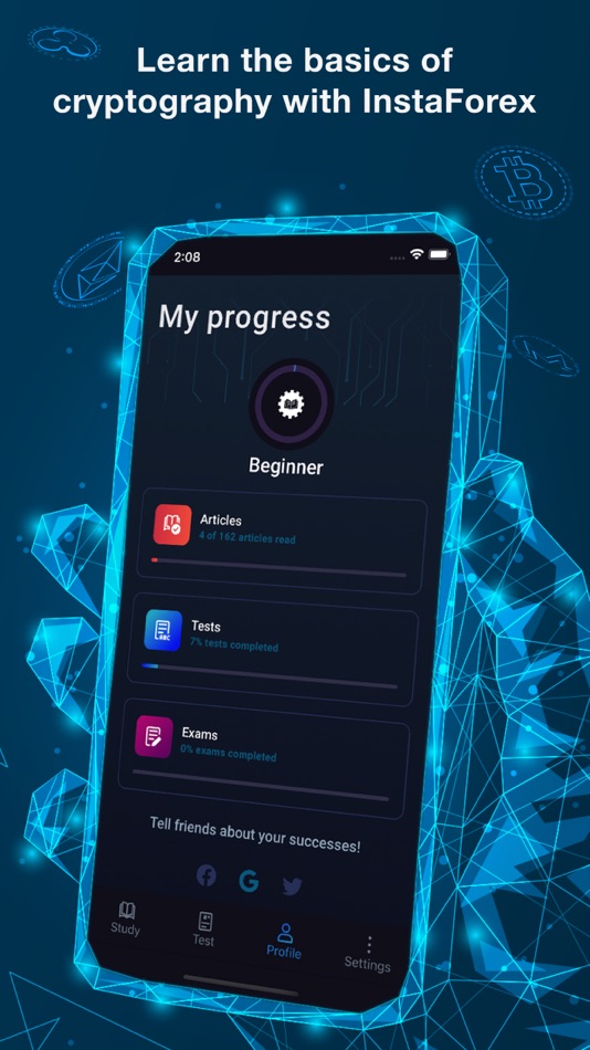 #3. CryptoLearn - InstaForex (iOS) 由: Insta Service Limited