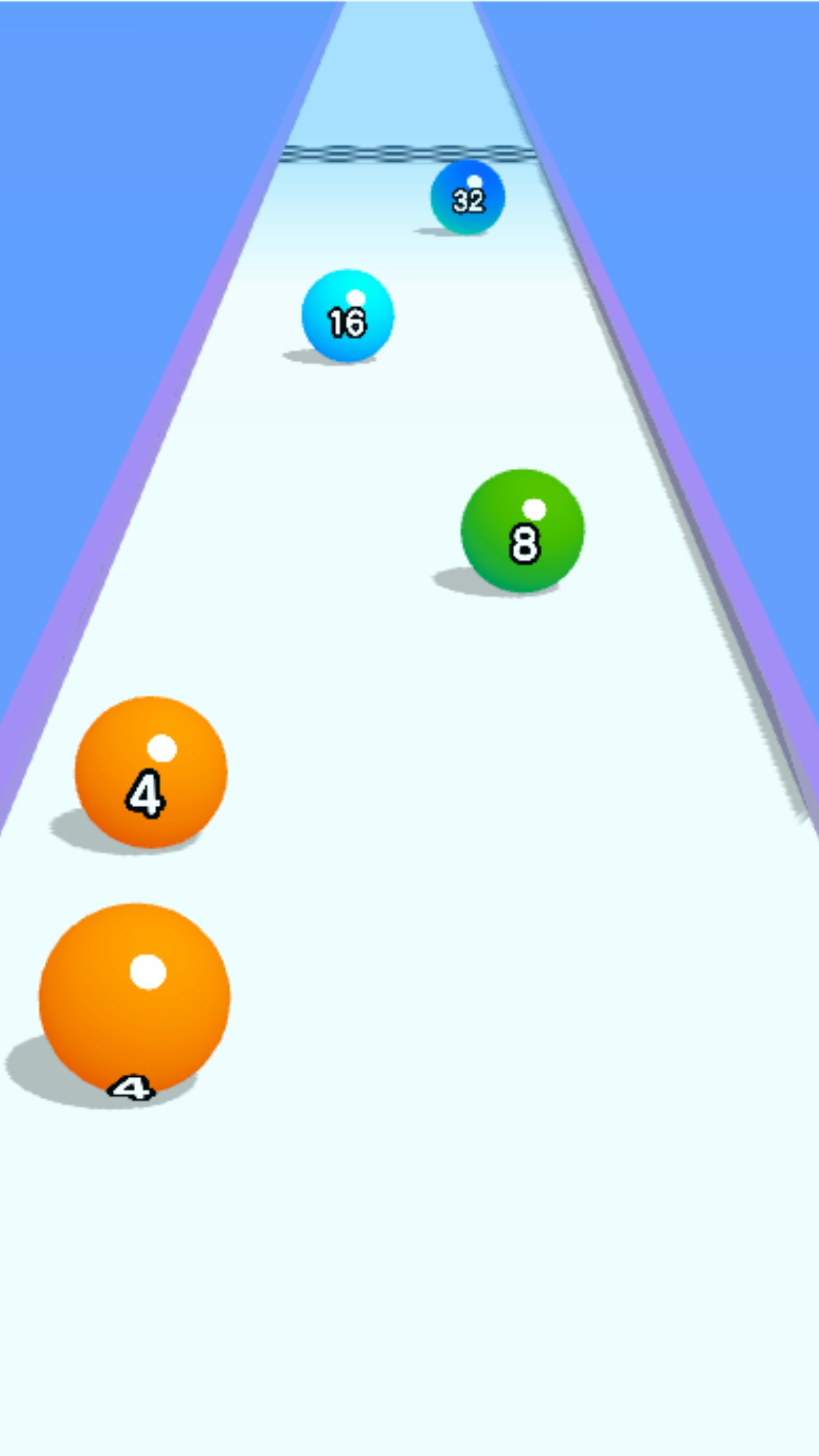 Ball Run 2048 screenshot 1