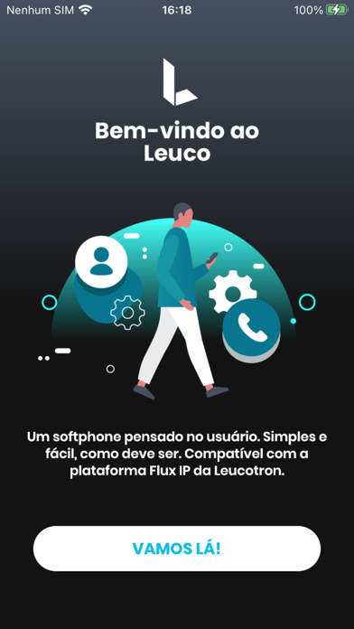 Leuco Softphone Screenshot