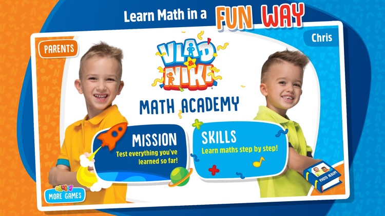 Vlad and Niki - Math Academy screenshot-0