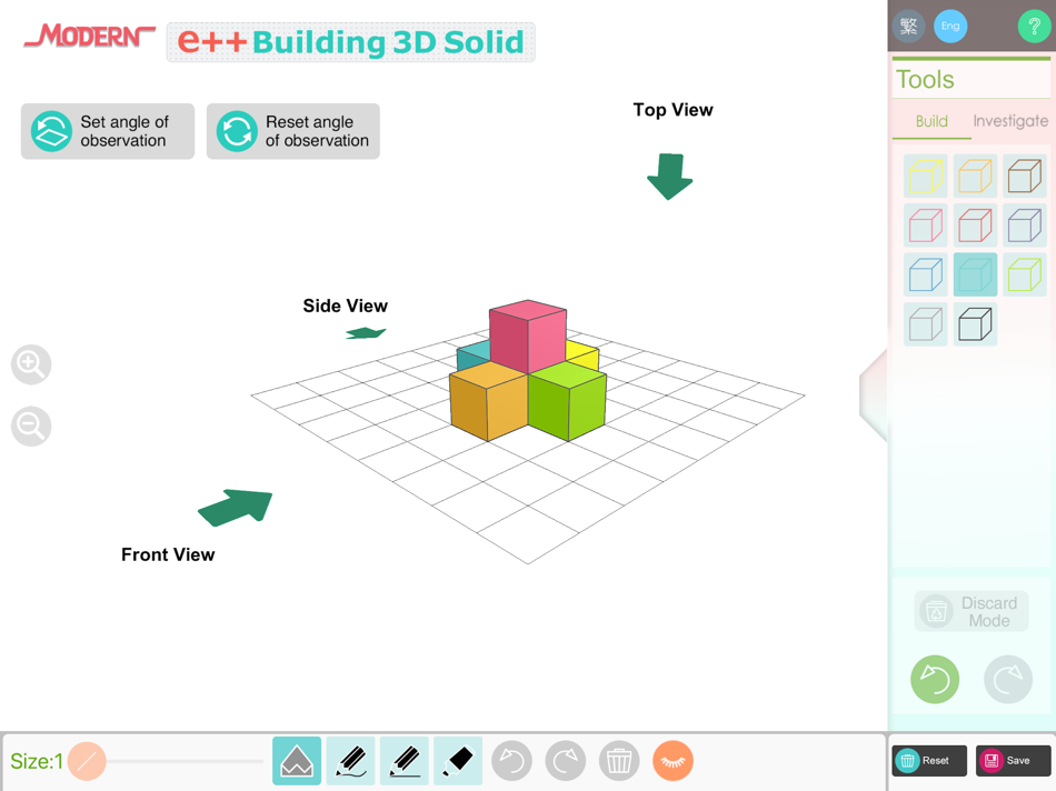 #1. e++ Building 3D solid (iOS) Bởi: Modern Educational Research Society, LTD