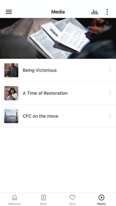 Christian Fellowship Center FL Screenshot