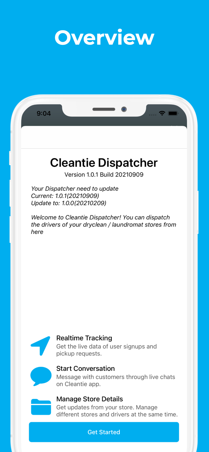 Cleantie Dispatcher