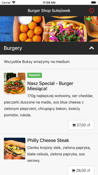 Burger Shop Sulejowek Screenshot
