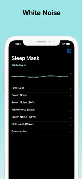Game screenshot Sleep Mask - White Noise apk