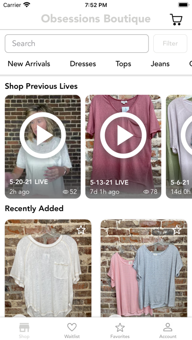 Obsessions Boutique Screenshot 2 - AppWisp.com Obsessions Boutique Screenshot 2 - AppWisp.com