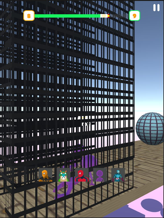 Superhero Transform Race 3D iPad screenshot