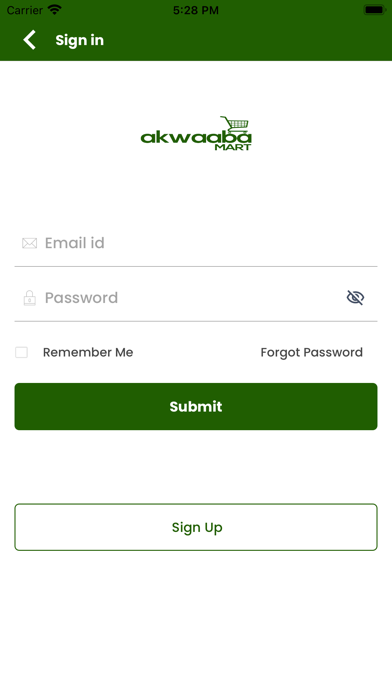 Akwaaba Mart UAE Screenshot