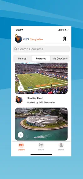 Game screenshot GPS Storyteller apk