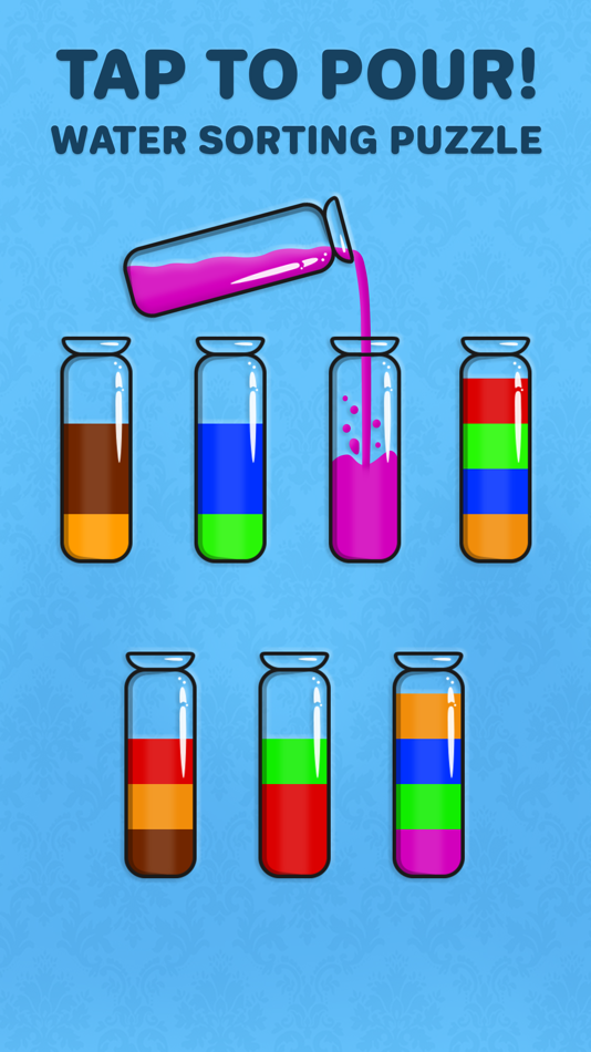 Color Water Sort 3d - Sort It - 1.0.1 - (iOS)