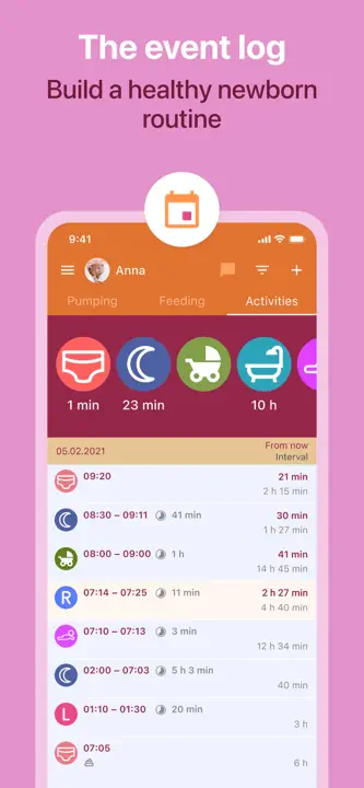Breastfeeding Newborn tracker : capture d’écran 3 sur 7