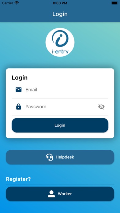 I Entry - My Personal App Screenshot