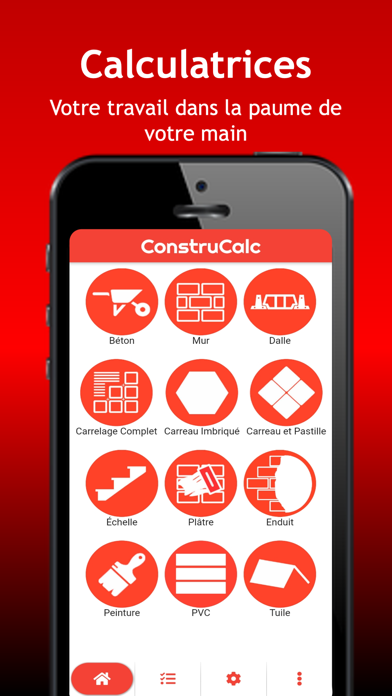 Screenshot #1 pour ConstruCalc Pro