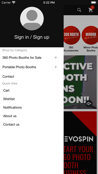 Shop RevoSpin Screenshot