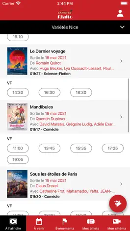 Game screenshot Cinéma Variétés et Rialto apk