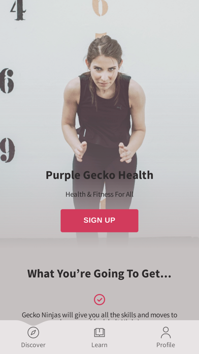 Purple Gecko Health Screenshot