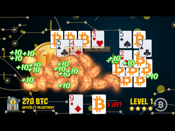 Bitcoin Solitaire Deluxe
