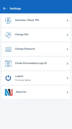 NJ E-Wealth Account screenshot 2