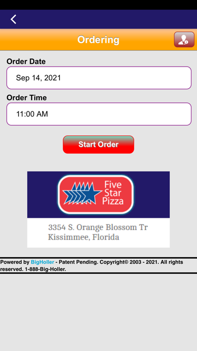 Five Star Pizza Kissimmee Screenshot
