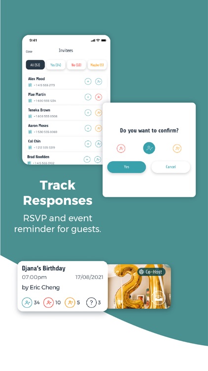 Hub App | Party Invite & RSVP screenshot-6