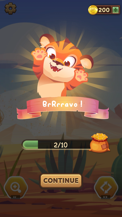 Tiger Words — Jeu de synonymes Screenshot