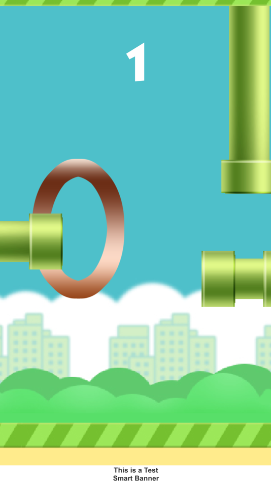 #3. Flappy Ring - Endless Jump (iOS) 由: 珠峰 徐