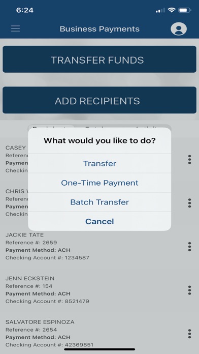 American CB of IN Business Screenshot