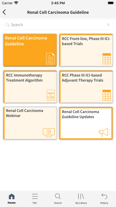 SITC Immunotherapy Guidelines Screenshot