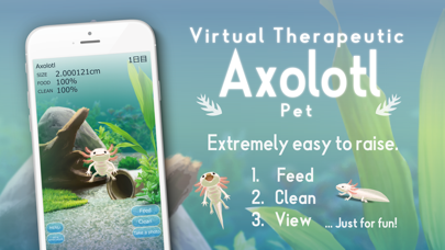 Virtual Therapeutic Axolotl Pet screenshot 1