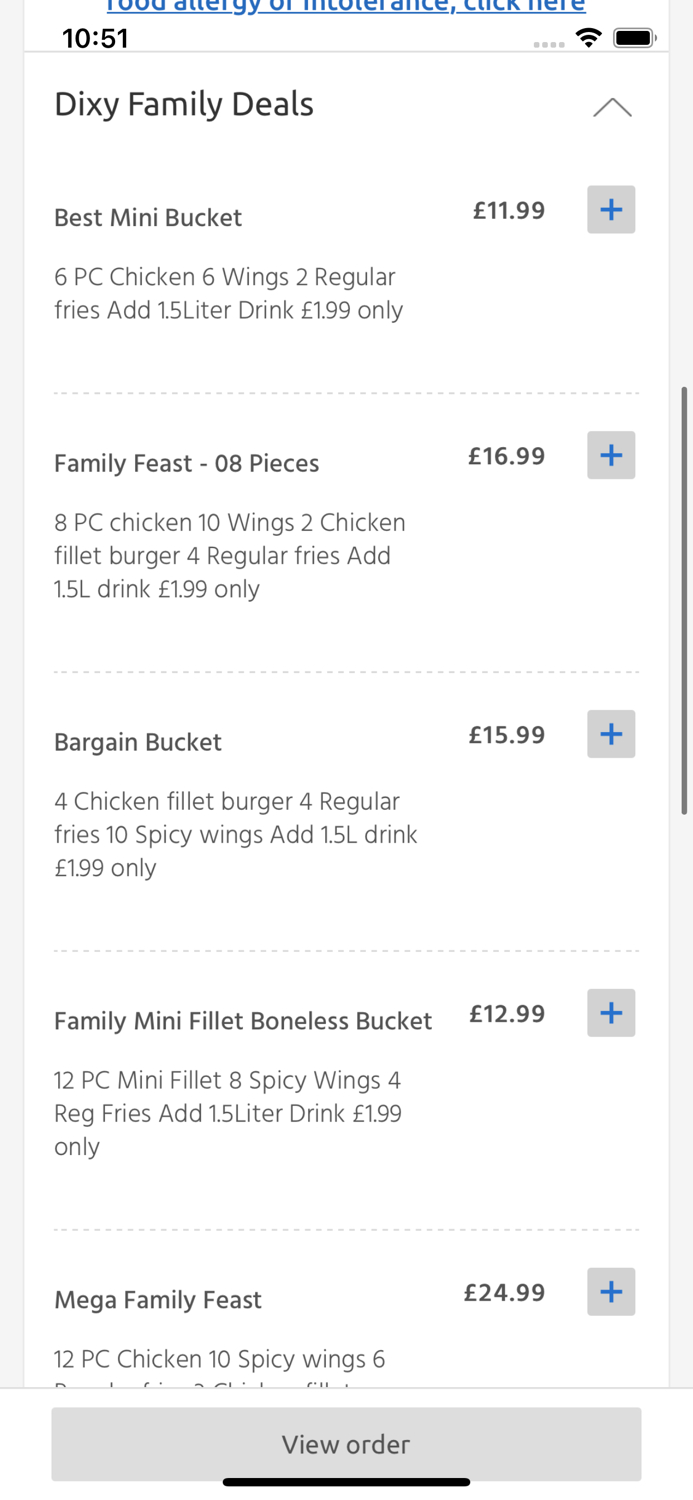 Dixy Original Chicken London