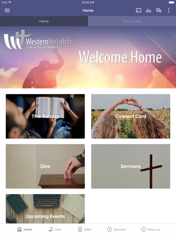 Western Heights iPad screenshot 1 - Education app