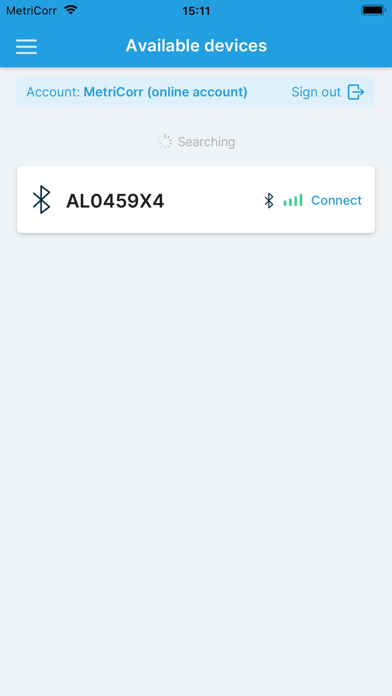 Screenshot #2 pour MetriCorr Logger