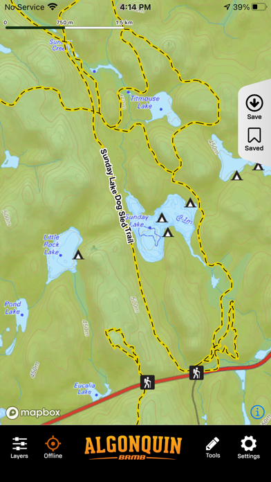 Algonquin Park Adventure Map Screenshot