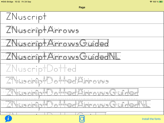 Screenshot #4 pour Elementary Letters + Fonts