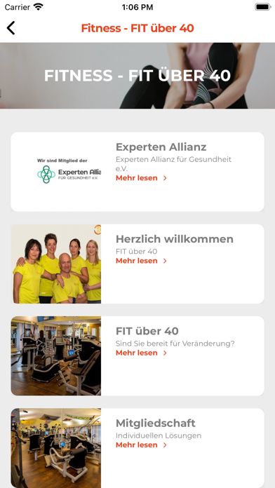 FIT über 40 Heide Screenshot