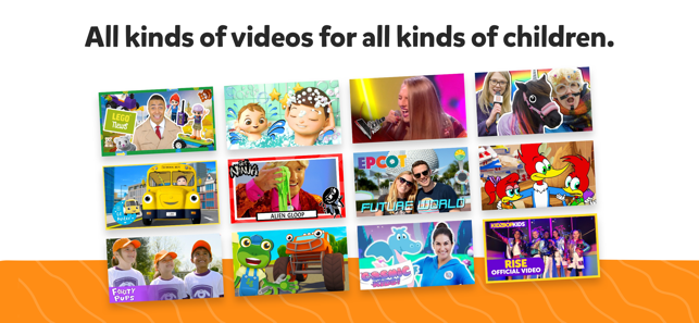 Captura de pantalla de YouTube Kids