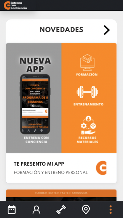 Screenshot #1 pour Entrena con ConCiencia
